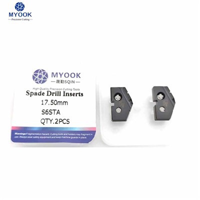 Spade Drill Inserts 17.5mm S6STA