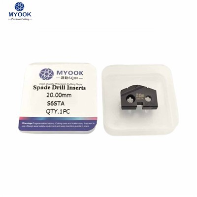 Spade Drill Inserts 20.0mm S6STA