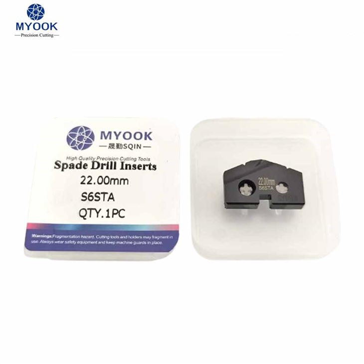 Spade Drill Inserts 22.0mm S6STA