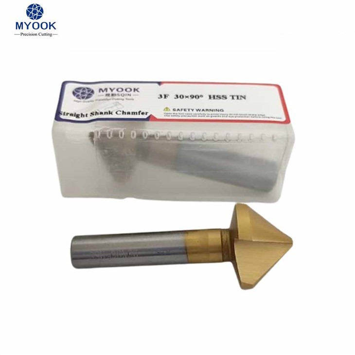 Straight Shank Chamfer 3F 30×90°