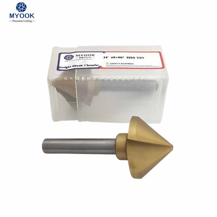 Straight Shank Chamfer 3F 45×90°